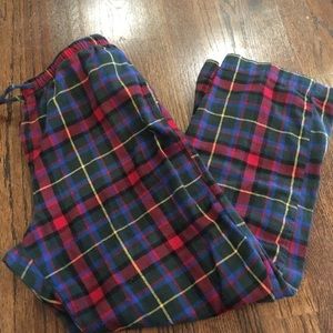 LL Bean Plaid Pajamas
